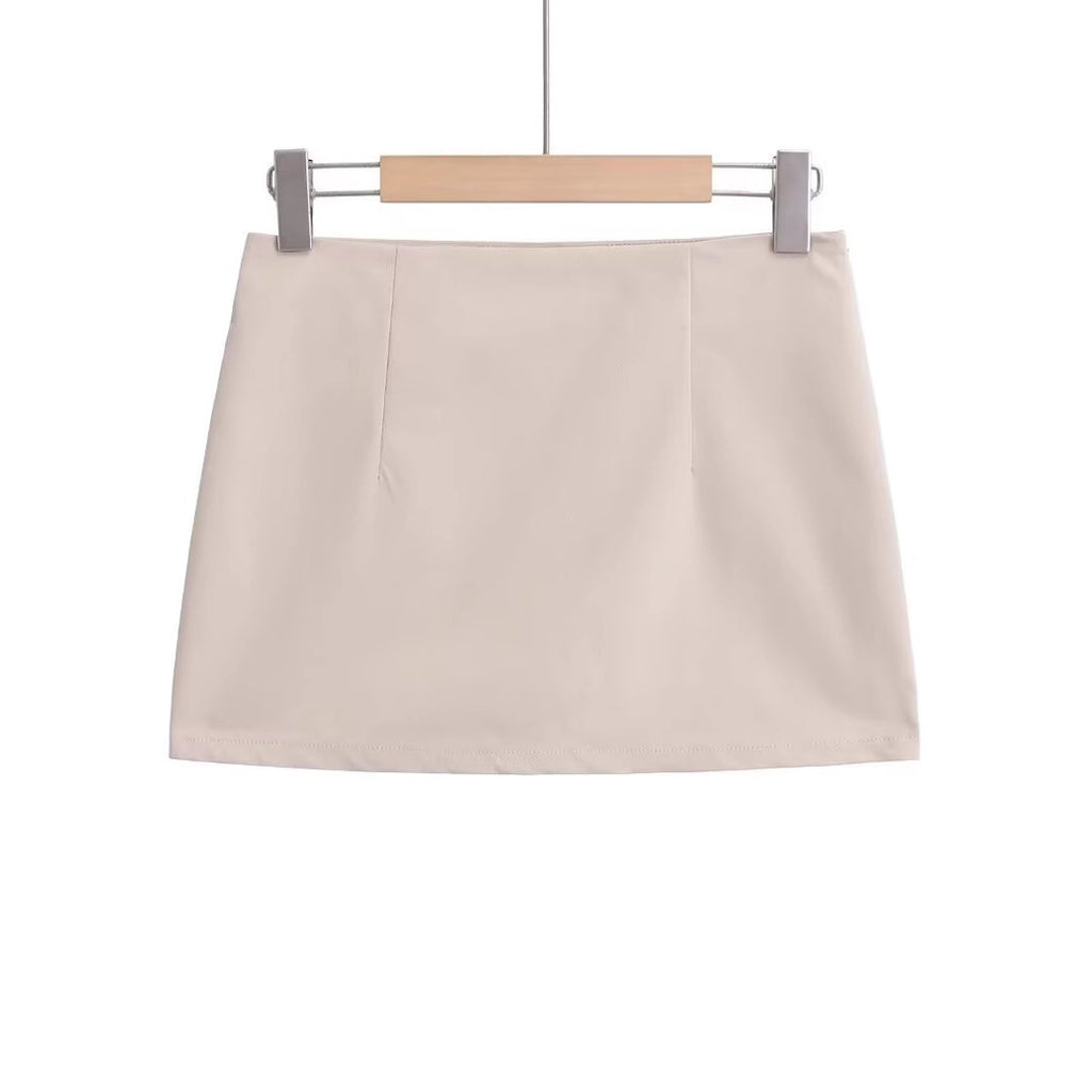 Waist tied bow skirt
