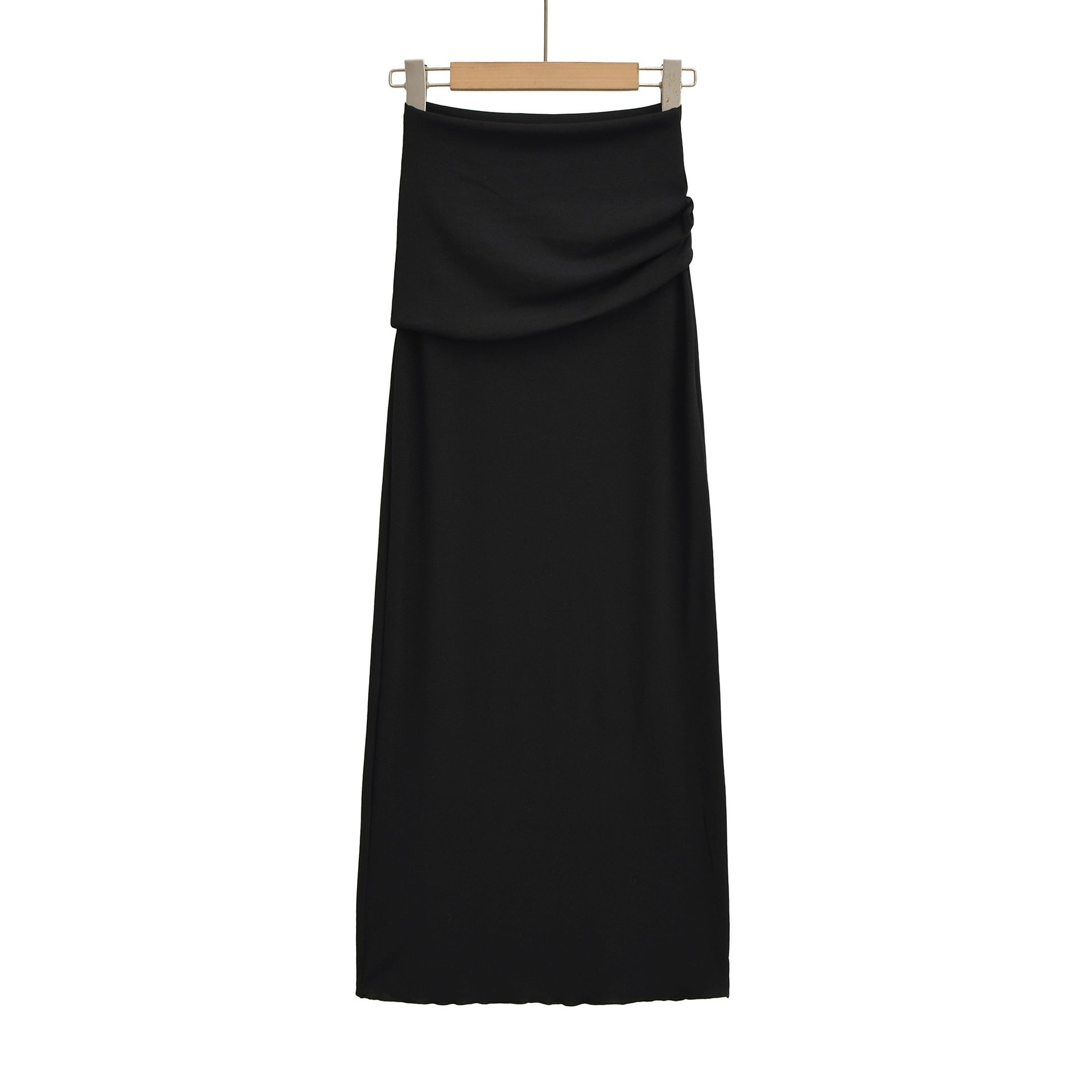 Sexy High-Waisted Waist Skirt Fitted Long Skirt A-Line Skirt