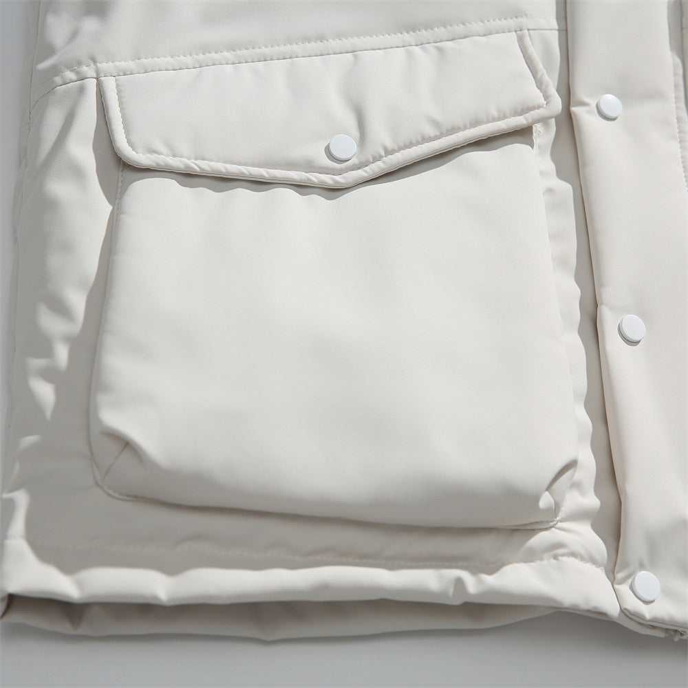 Men’s Sleeveless Workwear Puffer Vest Jacket – NISPAR