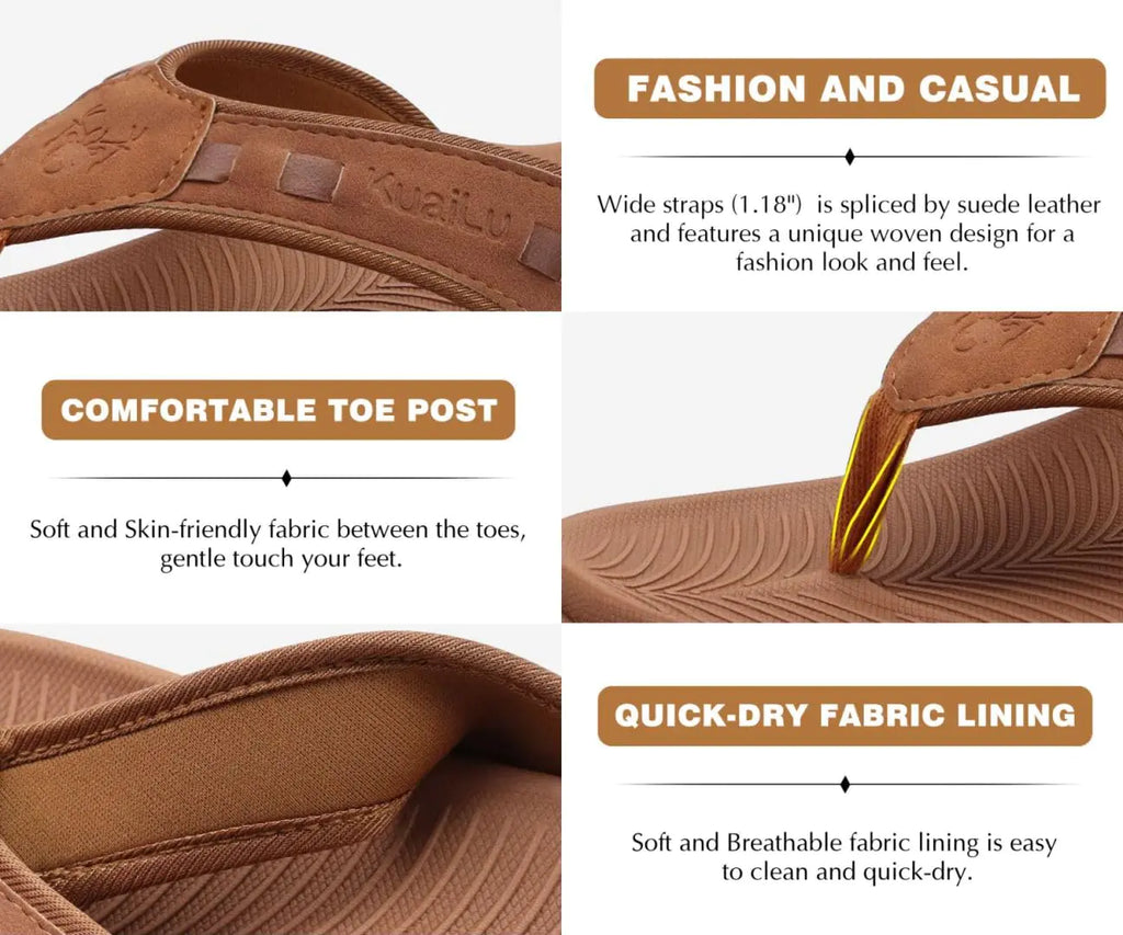 KuaiLu Mens Sport Flip Flops Sandals by NISPAR – luxury old-money fashion piece with premium aesthetic, elegant fit, and high-quality style for Google image SEO.