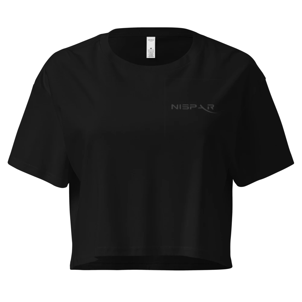 Women's Soft Cotton Crop Tee
