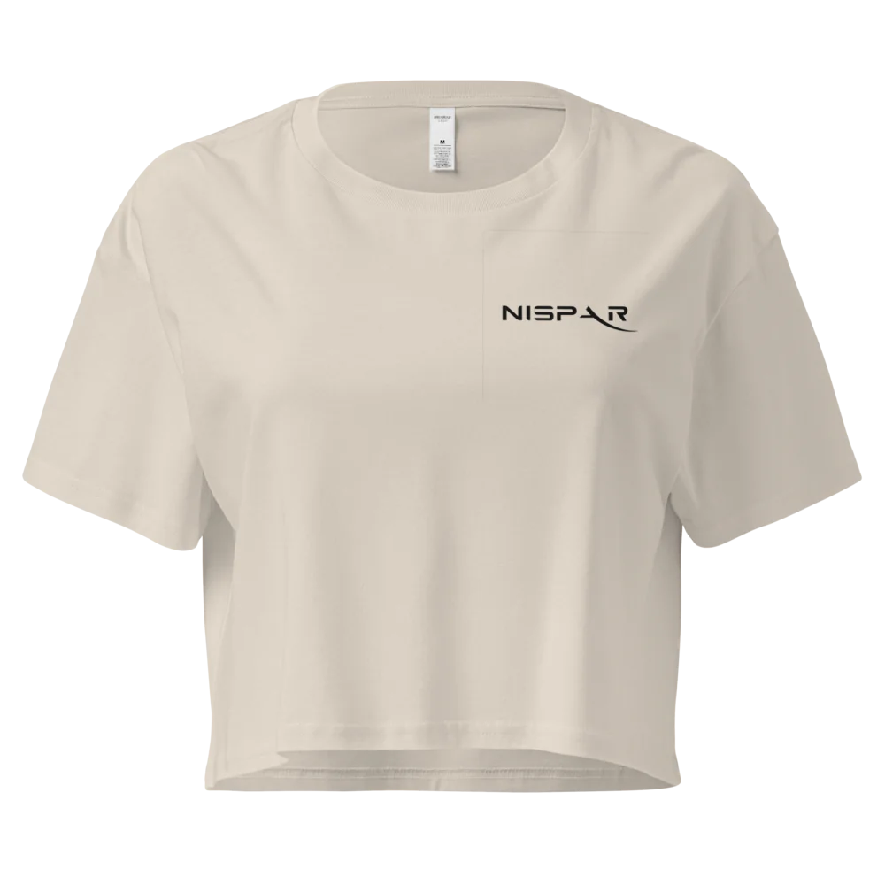 Women's Soft Cotton Crop Tee