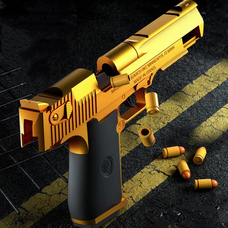 Shell Shooter Automatic Soft Bullet Gun