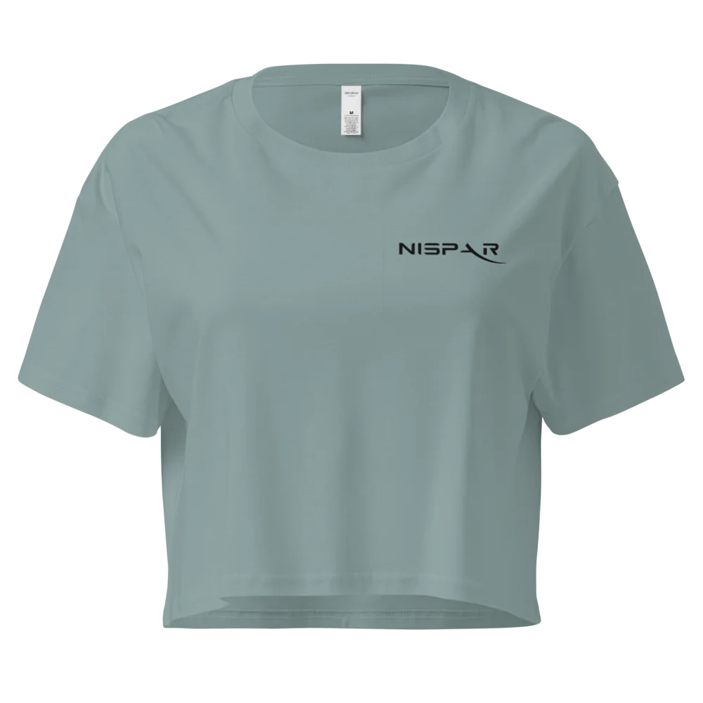 Women's Soft Cotton Crop Tee