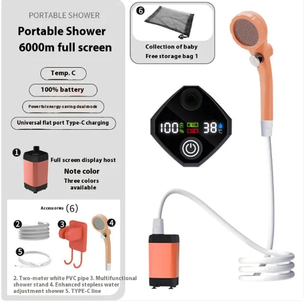 Portable Electric Outdoor Shower