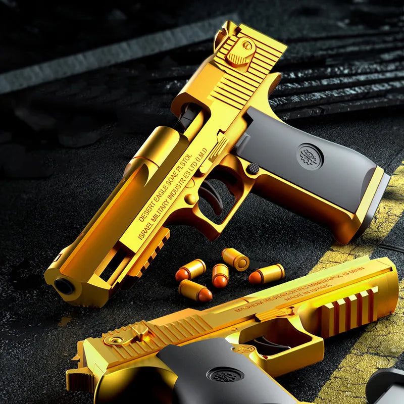 Shell Shooter Automatic Soft Bullet Gun